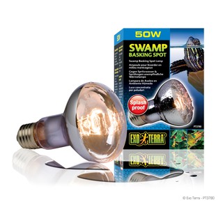 Exo Terra Swamp หลอดไฟ uva 50W 75w กันน้ํา สําหรับสัตว์เลื้อยคลาน เต่า