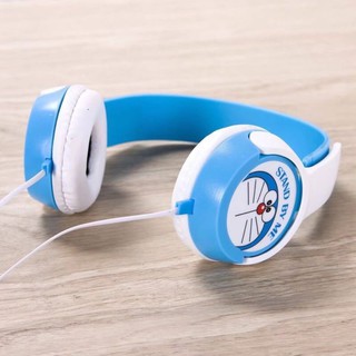 หูฟัง headphone หูฟังน่ารักโดราเอม่อนAY10