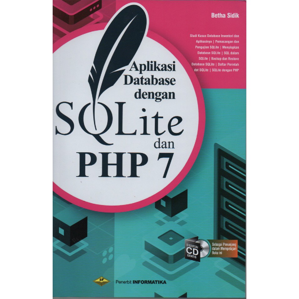 หนังสือชื่นชมข้อมูลข้อมูลข้อมูลพร้อม SQLite และ PHP 7 BETHA SIDIQ