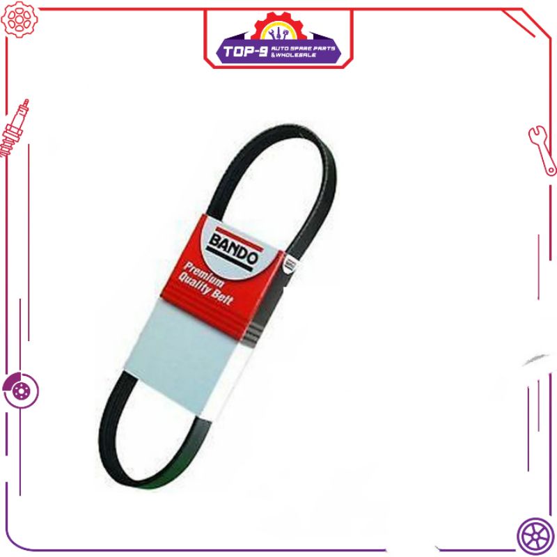 สายพานพัดลม Bando 4PK880 สําหรับ Toyota Harrier 3.0 Estima 3.0