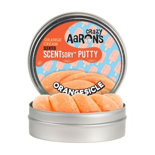 Crazy Aarons Thinking Putty รุ่นมีกลิ่นหอม SCENTSORY - ORANGESICLE กลิ่นไอศครีมรสส้ม สีส้ม ขนาดกระปุก 2.75 นิ้ว