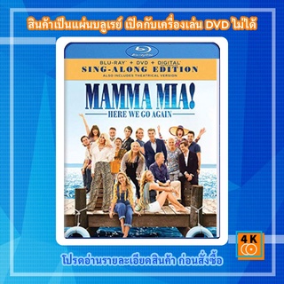 หนัง Bluray Mamma Mia! Here We Go Again (2018) มามา มียา 2