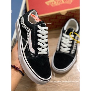 🚩  Old Skool Side Strip v Black White มี 2สี สินค้าพร้อมกล่อง มีเก็บปลายทาง สอบถามก่อนสั่ง
