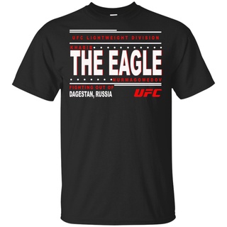 Ufc 242 Khabib The Eagle Nurmagomedovเสื้อยืดกองทัพเรือสำหรับผู้ชายของขวัญคริสต์มาส