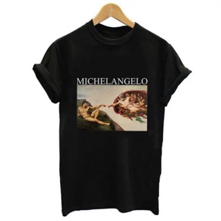 Michelangelo เสื้อยืด Michelangelo