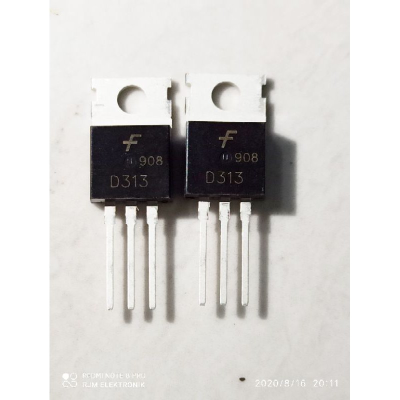 ทรานซิสเตอร์ D313 ดั้งเดิม