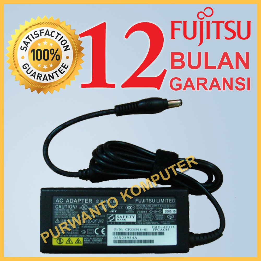 Fujitsu 19V Laptop Adapter / Charger - 3.16A (ORIGINAL)