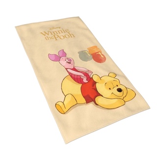 ผ้าขนหนูไมโครไฟเบอร์ แบบนิ่มพิเศษ ลายการ์ตูน Disney Winnie The Pooh And Friend ขนาด 27x15.7 นิ้ว สําหรับเช็ดหน้า