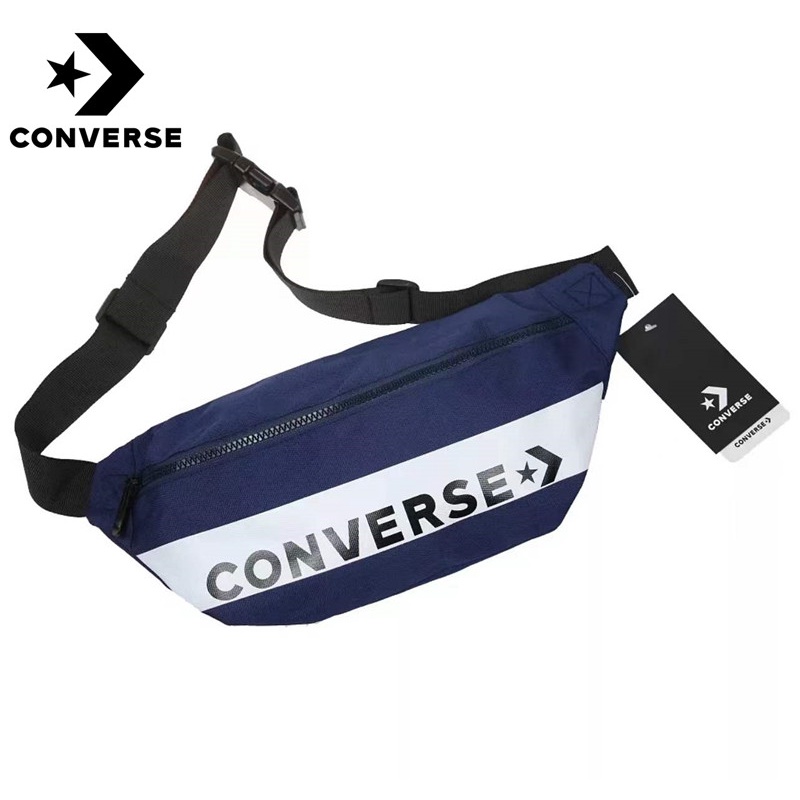 พร้อมส่ง!Converse กระเป๋าคาดหน้าอกสุดเก๋ พกพาสะดวกมากเมื่อออกไปข้างนอก