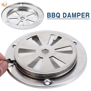 วาล์วควบคุมเตาอากาศ Damper Air Vent สําหรับย่างบาร์บีคิว Damper