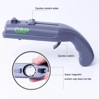 ที่เปิดขวดทรงปืน CAP GUN ยิงฝาได้ไกล 5 เมตร ใช้ได้กับขวดฝาจีบทั่วไป น้ำอัดลม เบียร์ โซดา