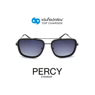 PERCY แว่นกันแดดทรงเหลี่ยม 8228-C1 size 56 By ท็อปเจริญ