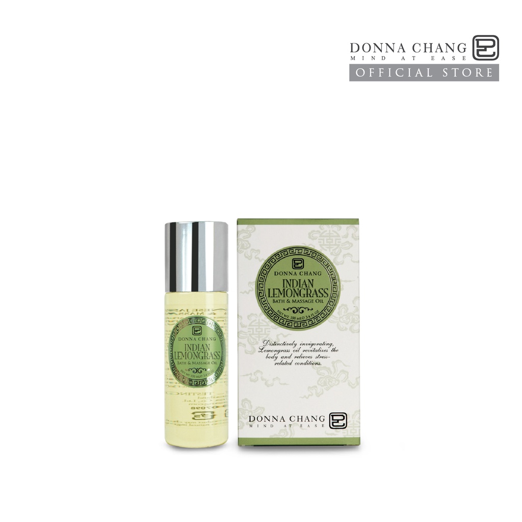 DONNA CHANG Massage Oil Lemongrass 100 ml. ดอนน่า แชง น้ำมันนวดตัว ออยทาผิว