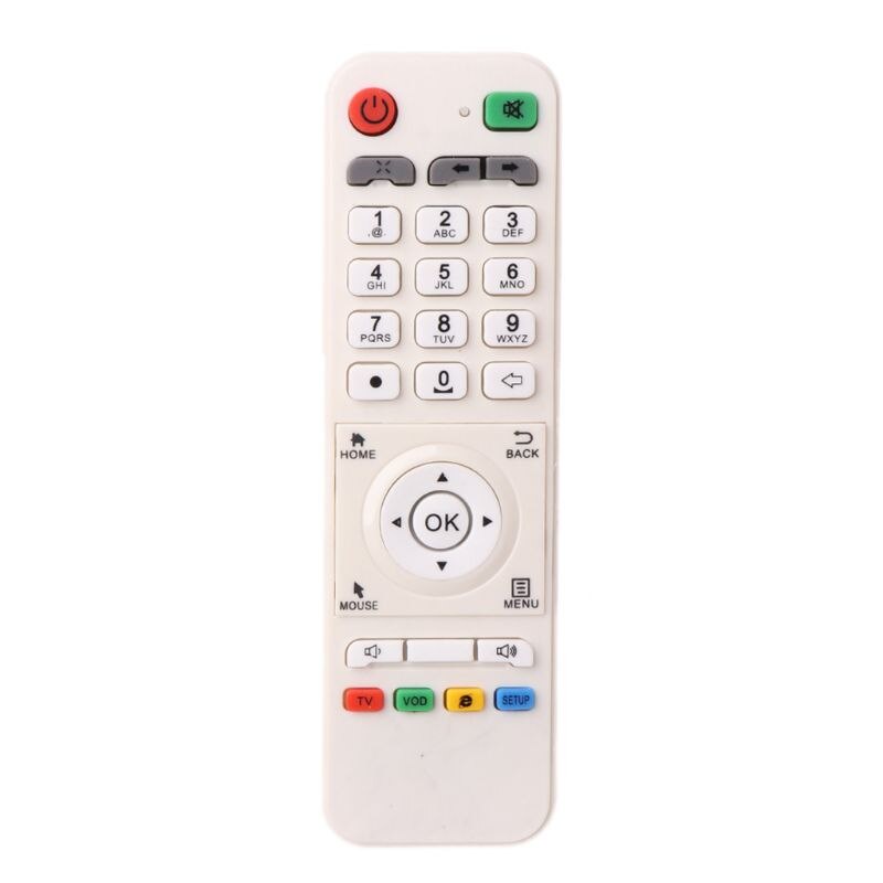 รีโมตคอนโทรล สีขาว แบบเปลี่ยน สําหรับ LOOL Loolbox IPTV Box GREAT BEE IPTV และ MODEL 5 หรือ 6 Arabic Box