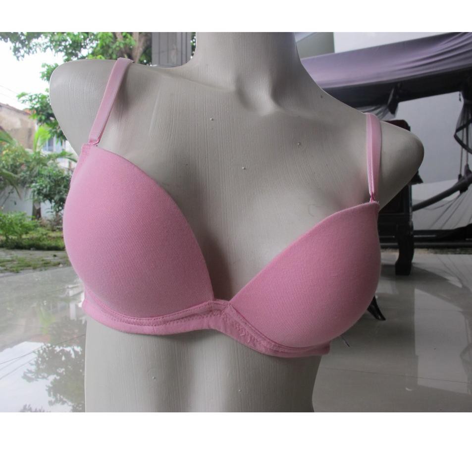 พร้อมส่ง.. Pierre CARDIN COTTON BRA 436 SIZE 32B 34B- PUSH UP