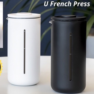 Timemore U French Press 450 ml. ไทม์มอร์ ยูเฟรนช์เพรส อุปกรณ์ทำกาแฟ ชงกาแฟสด กาแฟดริป กาแฟสด เฟรนช์เพรส ทำน้ำชา ชงชา