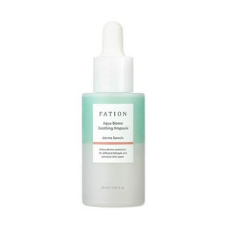 Fation Aqua Biome Soothing Ampoule แอมพูลบํารุงผิวหน้า ขนาด 30 มล.