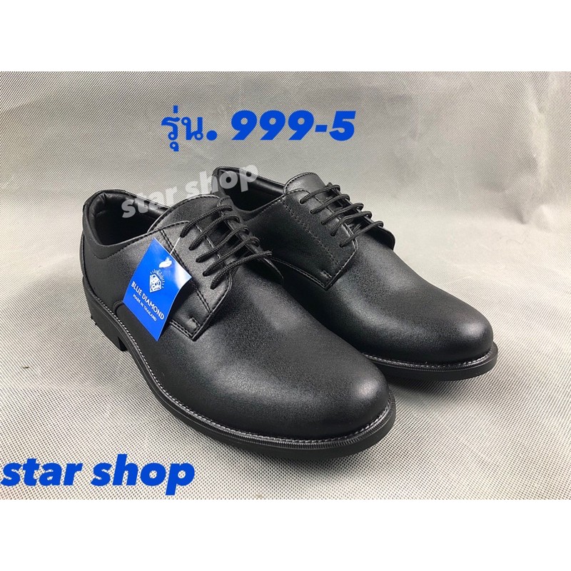 รองเท้าหนังดำ-รองเท้าคัทชูชาย-รุ่น.999-5-งานไทย.STARSHOP