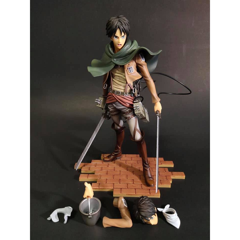 เอเรน Eren Brave-Act สเกล 1/8 Cleaning Edition (มีชุดทำความสะอาด) โมเดลผ่าพิภพไททัน Figure Model Att