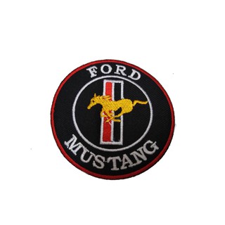 FORD ป้ายติดเสื้อ logo Embroidered Sew Iron On Patches Badge