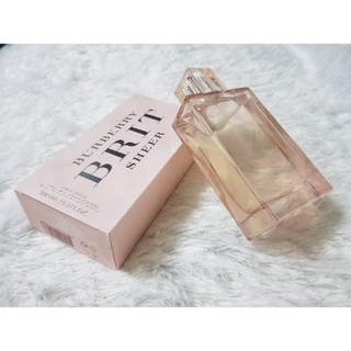 น้ำหอมแท้แบ่งขาย Burberry Brit Sheer EDT