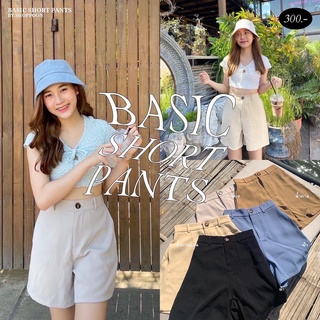 ขาสั้นเอวสูง พรางหุ่นเก็บพุง รุ่น Basic short pants shopppoon(ส่วนลดดูหน้าร้าน)