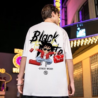 T Trendy Japanese Cartoon Anime Dragon Ball Goku Printed Short-Sleeved T-Shirt Men Women Summer Harajuku Style Large Siz