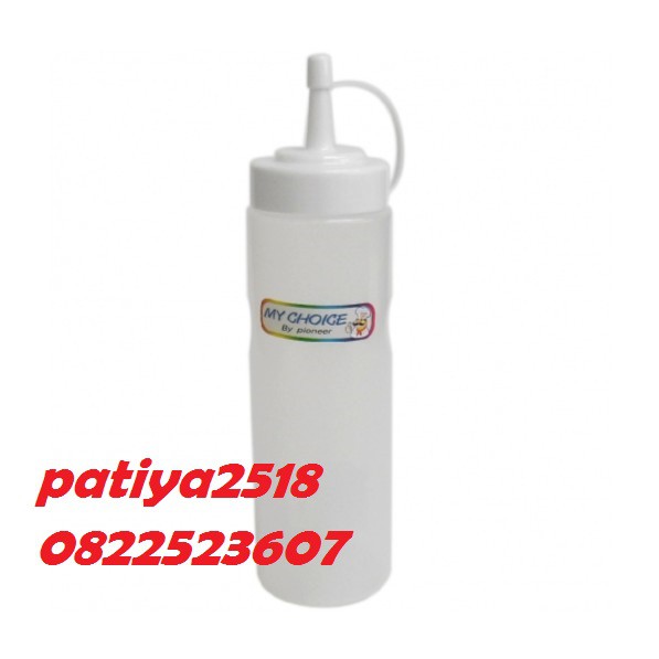 PNB567 ขวดซอสกระบอกสูง 700 ml.  ความจุ : 700 ml.  ขนาด : 70x270 mm. ตราpioneer เกรดAAA เหนียว ทนทาน