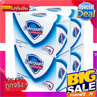 เซฟการ์ด สบู่แอนตี้แบคทีเรีย เพียว ไวท์ 80 กรัม x 4 ก้อนSafeguard Pure White Antibacterial Bar Soap 80g x 4 Bars