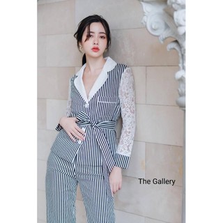 ชุดสูทเซ็ตลูกไม้ สวยชิคมากๆ แบรนด์ The Gallery