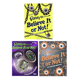 Ripleys Believe It Or Not! Unlock The Weird/Eye-Popping Oddities/A Century of Strange! Hardback