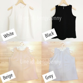 เสื้อกล้าม ผ้าฮานาโกะ