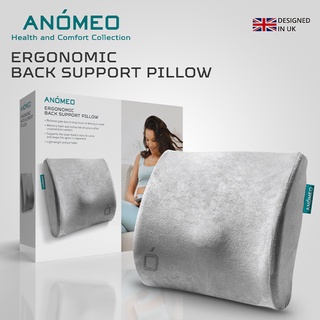 ANOMEO หมอนรองหลังทรงสี่เหลี่ยม รุ่น Ergonomic back support