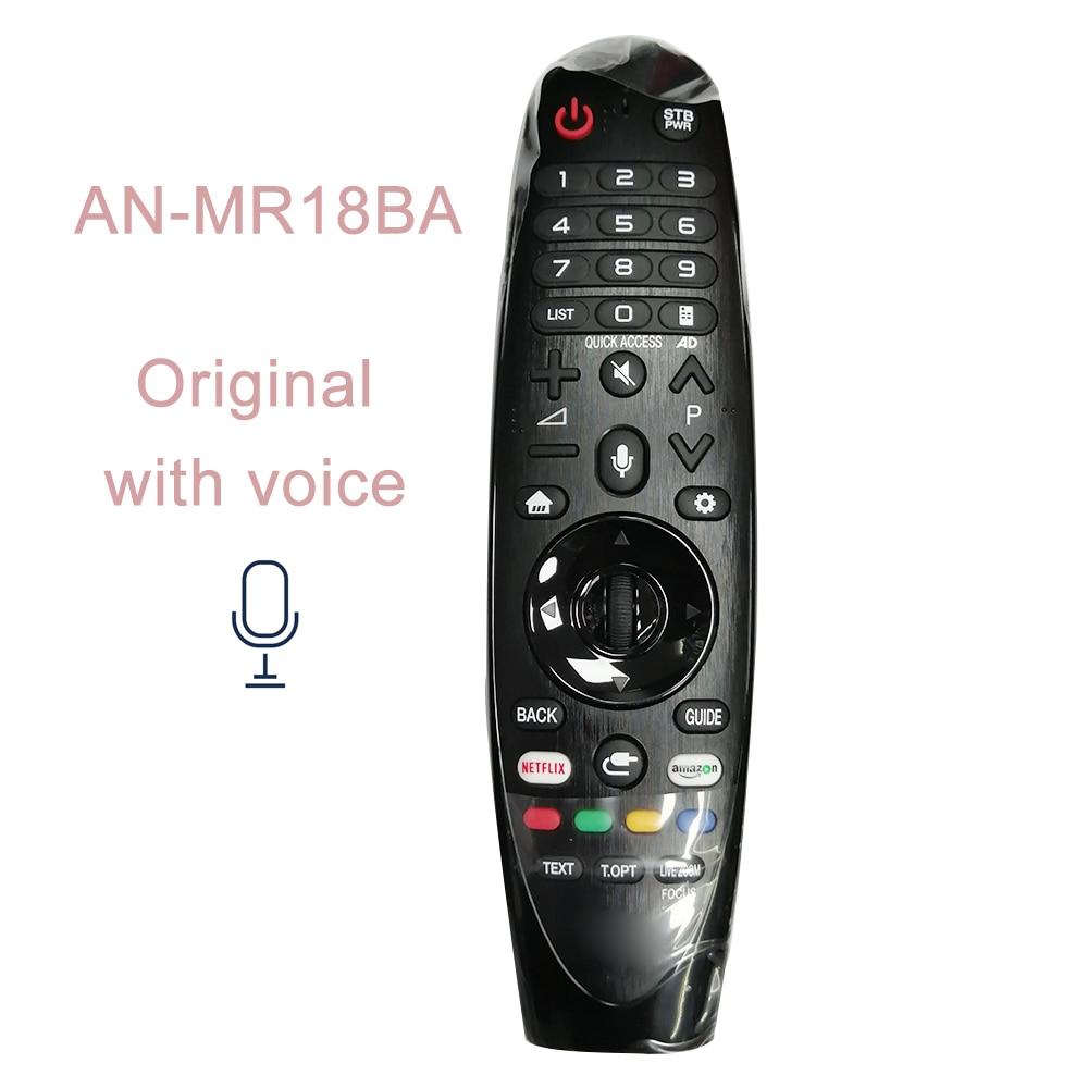 ใหม่ 1 AN-MR18BA สําหรับ LG Magic Voice รีโมทคอนโทรล Mate สําหรับเลือก 2018 สมาร์ททีวีสําหรับ AKB753