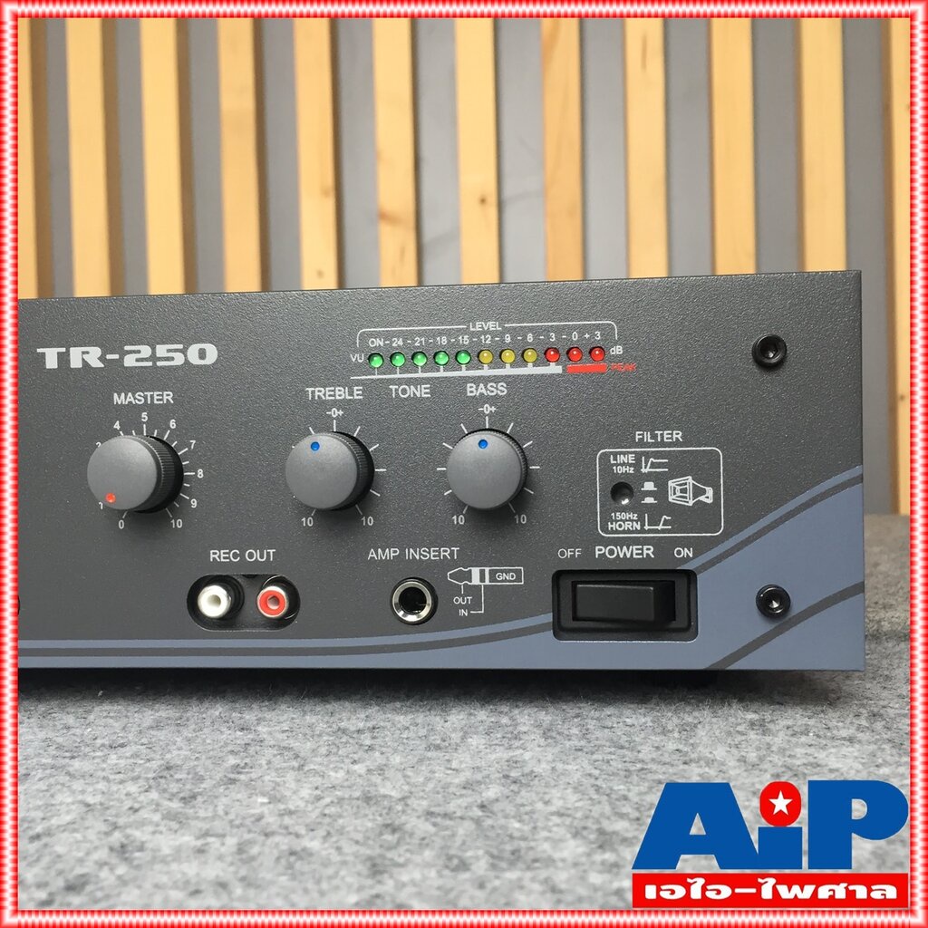 NPE TR-250 POWERMIXER 9kg สีดำ เครื่องขยายเสียง 125 วัตต์ TR 250 TR250 power mixer เพาวเวอร์ มิกเซอร์ +++ - รูปที่ 3