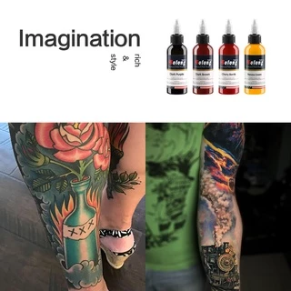 SOLONG 30ml หมึกสักถาวรหลากสีติดทนนาน Fast Coloring Tattoo Pigment อุปกรณ์สัก DIY