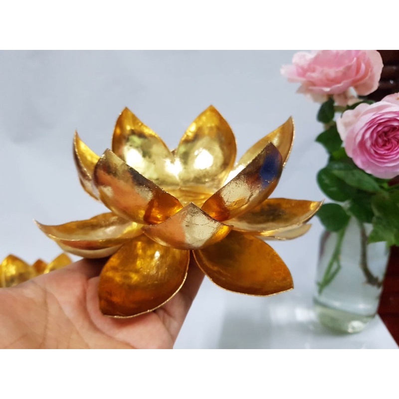 Brass byfa W1110 บงกช02 ดอกบัวทองเหลือง