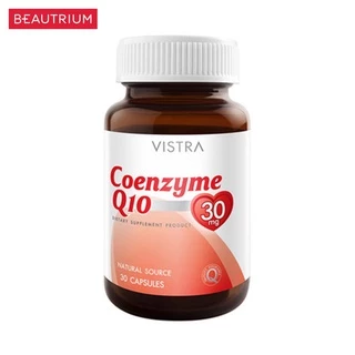 VISTRA Coenzyme Q10 ผลิตภัณฑ์เสริมอาหาร 30 capsules