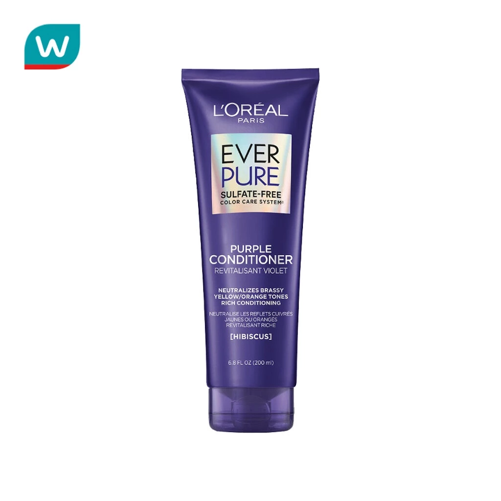 L'Oreal ลอรีอัล ปารีส เอเวอร์เพียว แบรส โทนนิ่ง เพอร์เพิล คอนดิชั่นเนอร์ 200 มล.