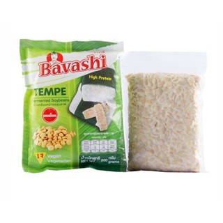 Bavashi Tempe Femented Soybeans Vegan Vegetarian 200 g.บาวาชิเทมเป้ถั่วเหลืองหมักมังสวิรัติ 200 กรัม