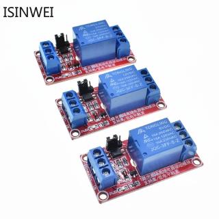 โมดูลรีเลย์ 1 ช่อง 5v 12v 24V พร้อมทริกเกอร์ออปโต้คัปเปลอร์ แบบปรับระดับสูง-ต่ำ สําหรับ Arduino