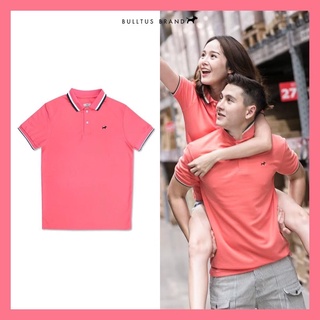 BULLTUS เสื้อโปโล คอปก 3COL สีชมพู