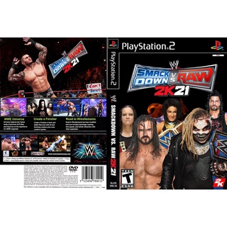 แผ่นเกมส์ PS2 WWE SmackDown! vs RAW 2021   คุณภาพ ส่งไว (DVD)