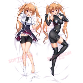 Shidou Irina High School DxD Dakimakura ปลอกหมอนอิงโซฟา แบบนิ่ม ลายอนิเมะญี่ปุ่น Otaku ขนาด 50x150 ซม. DK2574