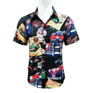 เสื้อเชิ้ตชาย  วินเทจ ร้านลัคกี้แฮส  LuckyHas