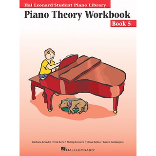 หนังสือเรียนเปียโน PIANO THEORY WORKBOOK – BOOK 5 Hal Leonard Student Piano Library