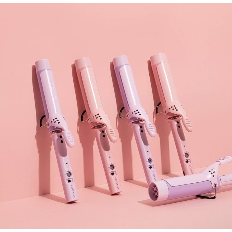 💓ส่งต่อ💓ที่ม้วนผมVodanaสีชมพูUsedLikeNew(พร้อมส่ง)