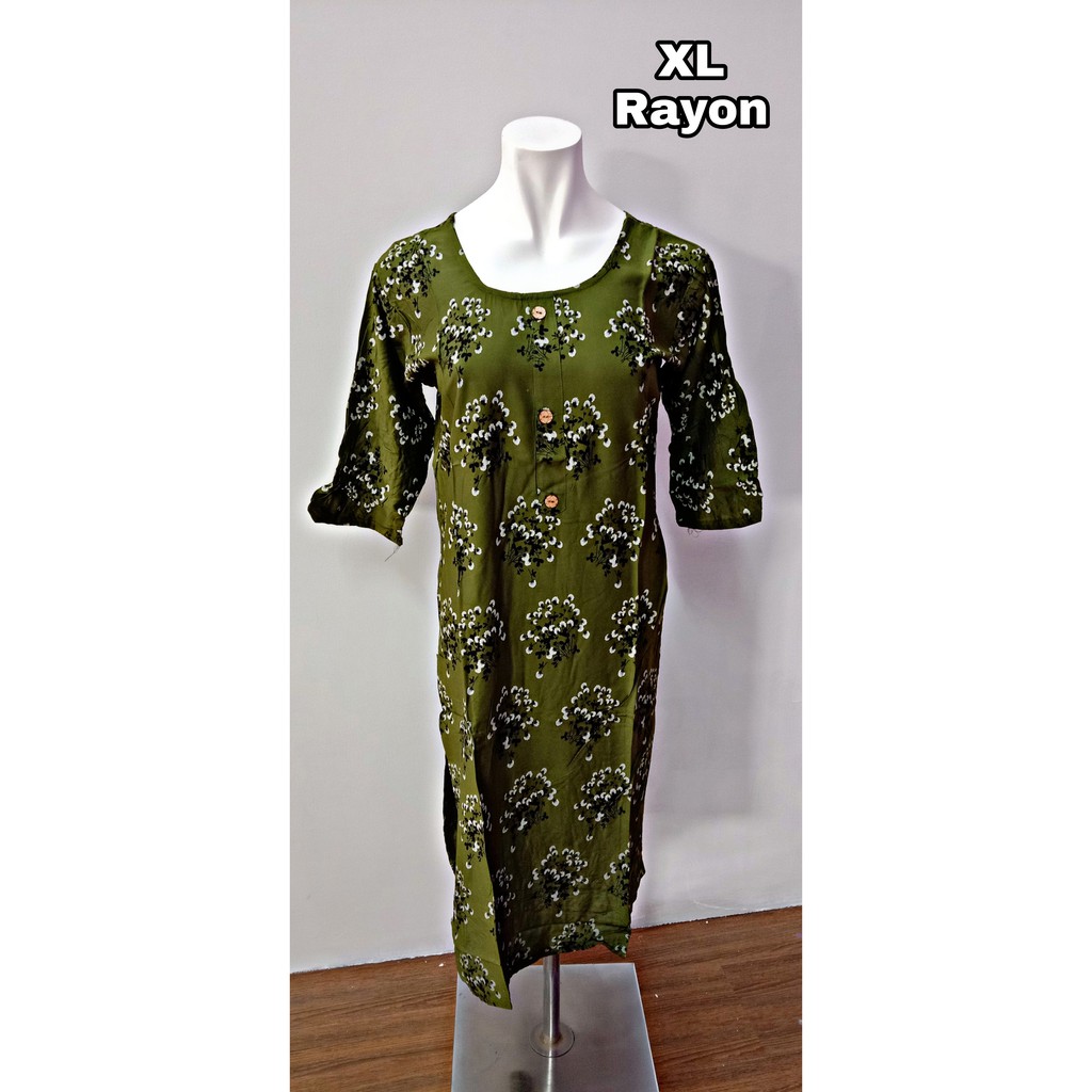 Kurti / Kurtis / Kurta / เสื้อสุภาพสตรี / Kurti / ผ้าเรยอน Kurti / Cotton Kurtis / Kurta / เสื้อ / P