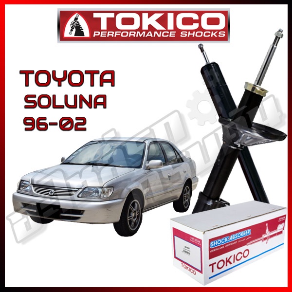 โช๊คอัพ TOKICO สำหรับ TOYOTA SOLUNA / AL50 (ABS) '1996-2002