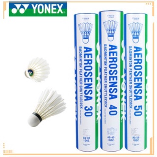 【พร้อมส่ง】ลูกแบดมินตัน Yonex AS30 40 50 12 ชิ้น